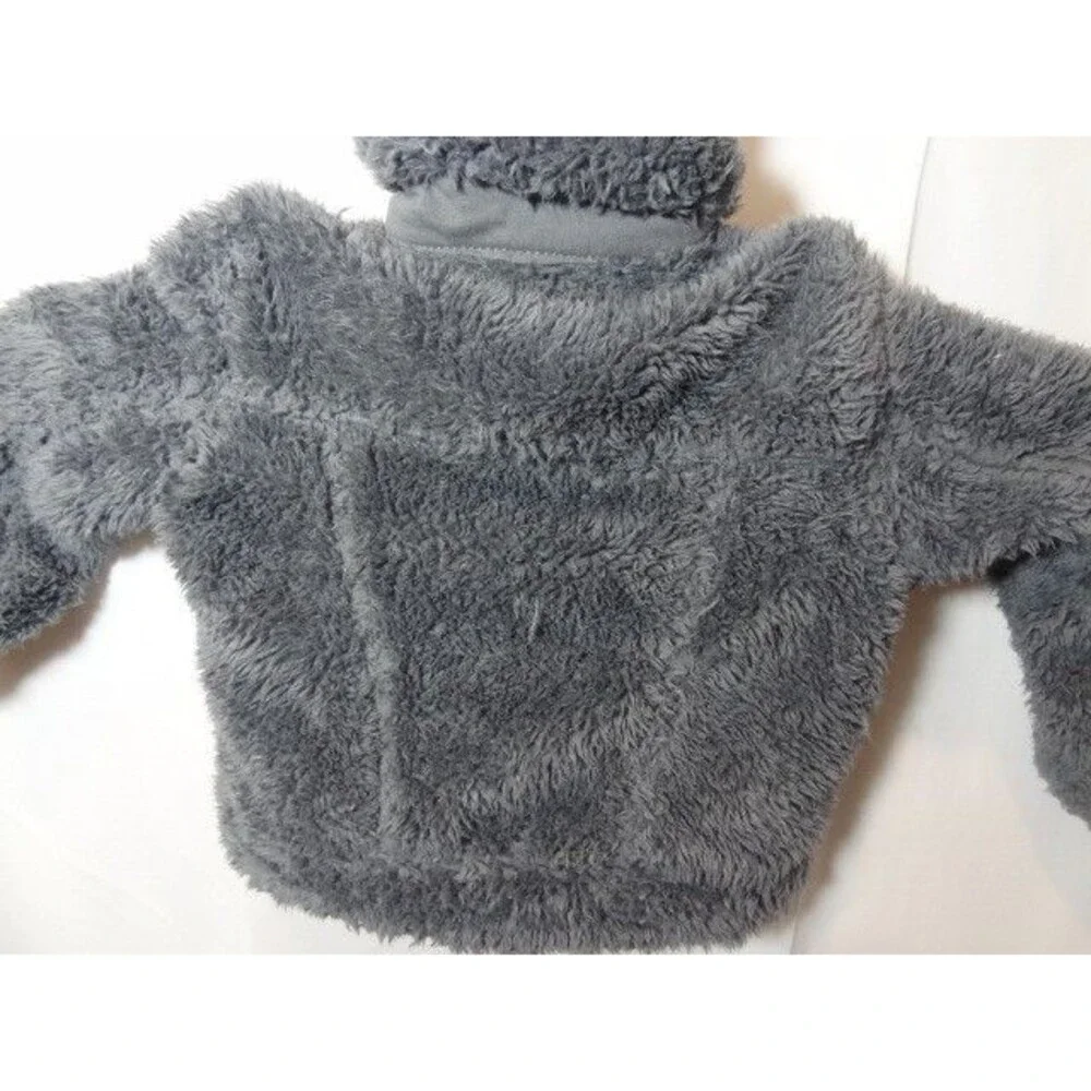 Levi Strauss & CO. Levi Fleece Sherpa Like Snap Up Jacket Baby Toddler 12Mo